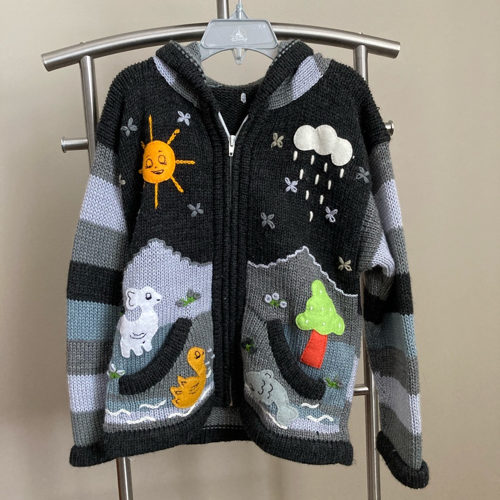 Handmade kid sweater